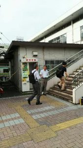 2016.7.25　藤沢駅朝立ち