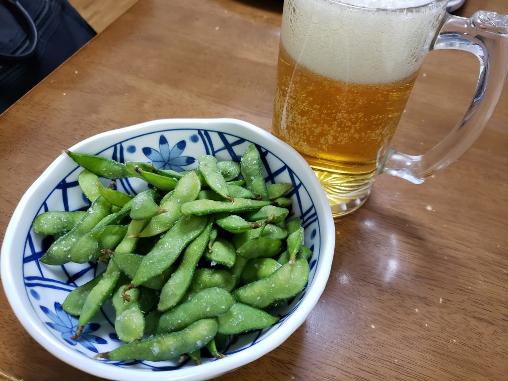 枝豆とビール おおや徹